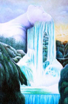 Lady of the Sky Runs Waterfalls High